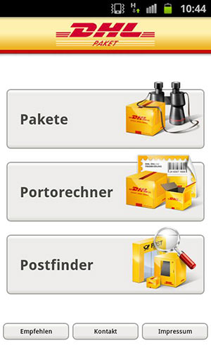 dhl app