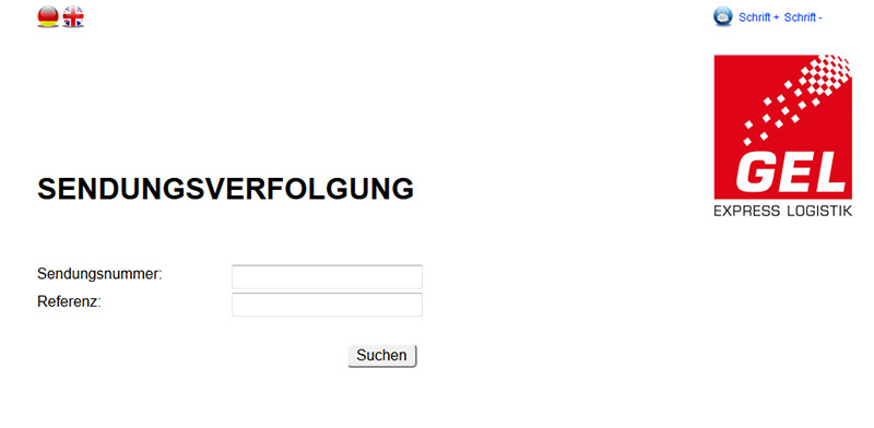 gel express logistik sendungsverfolgung