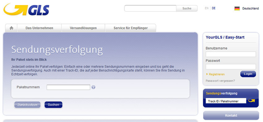 gls sendungsverfolgung