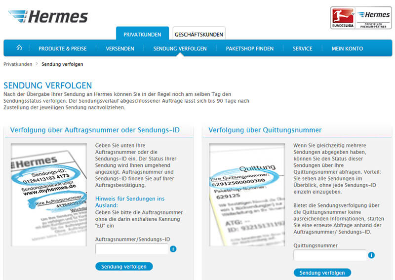 Hermes Versand, myhermes Logistik | PAKET.net